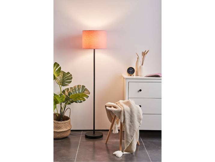 Lampadaire Grand Reverie Ø 32cm Rose foncé Tissu E27