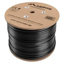 Lanberg Netzwerkkabel (F/UTP, CAT6, 305 m), Netzwerkkabel