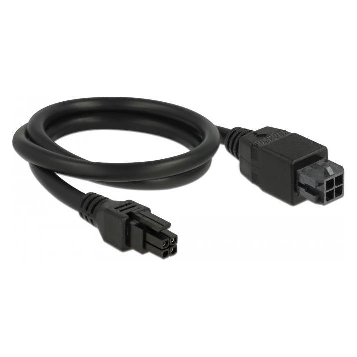Delock Spannungsversorgungs-Verlängerungskabel (50 cm) (85378)