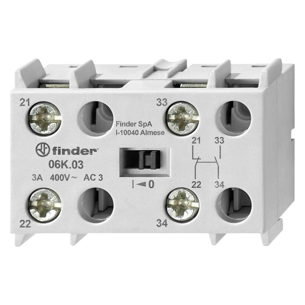 Finder Hilfsschalter-Block (06K03)