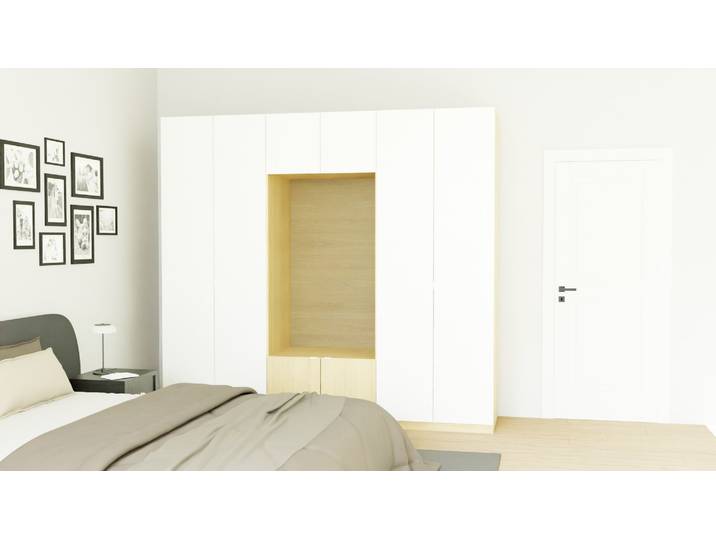 Meuble vestiaire Pickawood™ Mélaminé premium Chêne