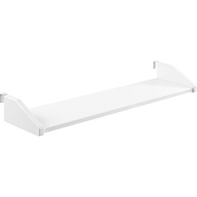Kinderregal VIPACK "Pino, mit 2 Metallhaken, zum Anhängen am Bett", weiß, B:79,3cm H:9cm T:21,2cm, Massivholz, Regale, Kinderregal, eine praktische Ergänzung zum Bett, 3 Farben
