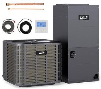 Costway 2 Ton 18 SEER2 High-Performance Heat Pump System (Operates down to 5°F)