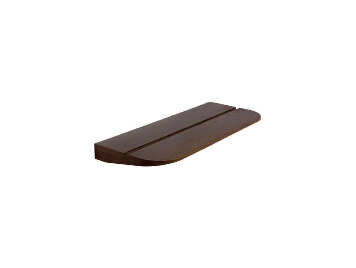Sillon petit modèle - Étagères en chêne teinté noyer (made in France)