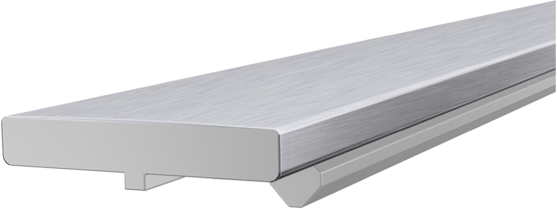 Hettich Designprofil AvanTech YOU in Akzentfarbe, Aluminium Optik, Länge 500 mm (9255764)