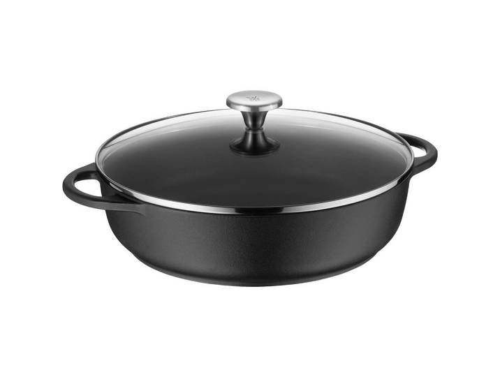 WMF Pfanne, Schwarz, Metall, 7.5 cm, Kochgeschirr, Pfannen, Bratpfannen