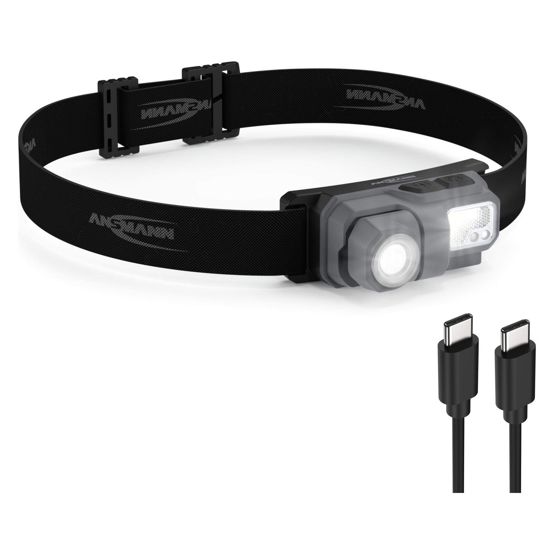 Ansmann HD800RS COB LED, LED (monochrome) Headlamp rechargeable 800 lm 9 h 1600-0838 (800 lm) (1600-0838)