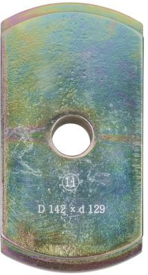 Ks Tools Adapterplatte, Zylinderlaufbuchse 4600836 142mm