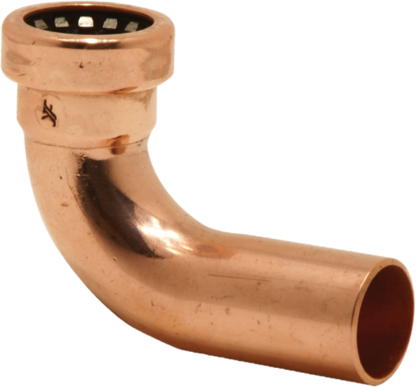 Aalberts AIPS Bogen VSH Tectite TT12S 18 mm, 90Grad, innen/außen, unlösbar