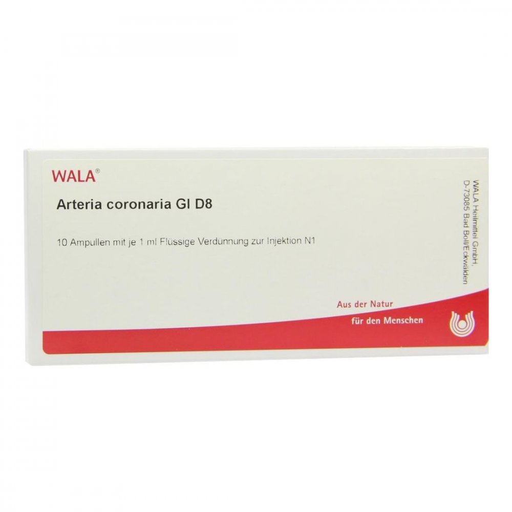 WALA Heilmittel GmbH Arteria Coronaria Gl D8 Ampullen 03359279