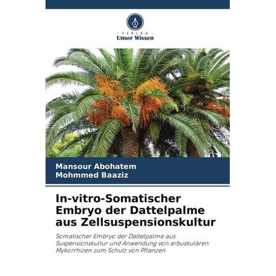 In-vitro-Somatischer Embryo der Dattelpalme aus Zellsuspensionskultur, Taschenbuch von Mansour Abohatem,Mohmmed Baaziz, Verlag Unser Wissen,