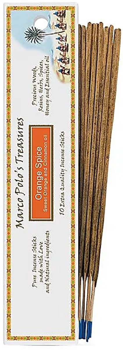 Yogi & Yogini naturals Wierook Marco Polo's Treasures Orange Spice - 20 gram