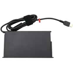 Lenovo AC-Adapter Slim 230 Watt 20V 3 Pin (230 W), Notebook Netzteil, Schwarz