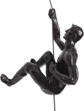 Inspire Picks Retro Rock Climbing Wall Sculpture Athlete Resin Hanging Decor For Home & Office 7