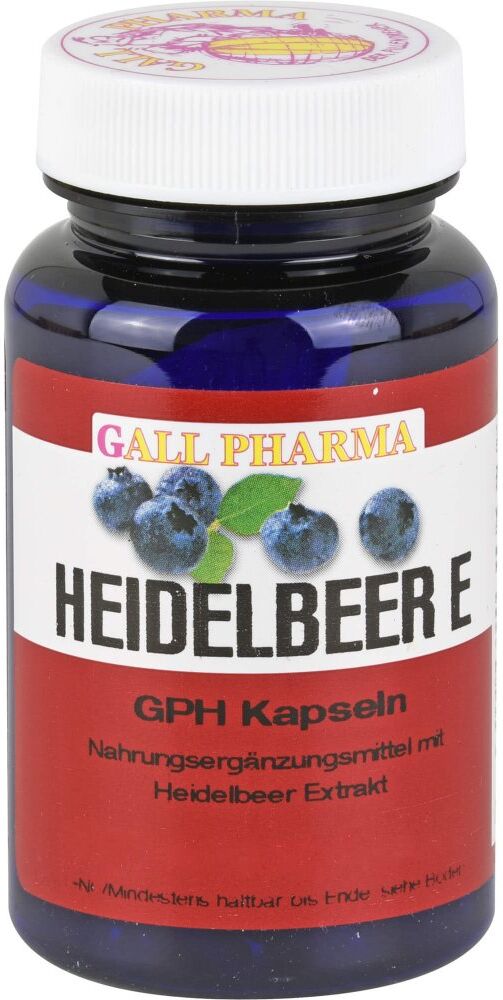 Heidelbeer E 400 mg Kapseln