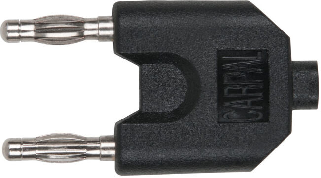 Tableau de connexions avec borne d’entrée sur double raccord fiche banane ; KS Tools (150.0953)