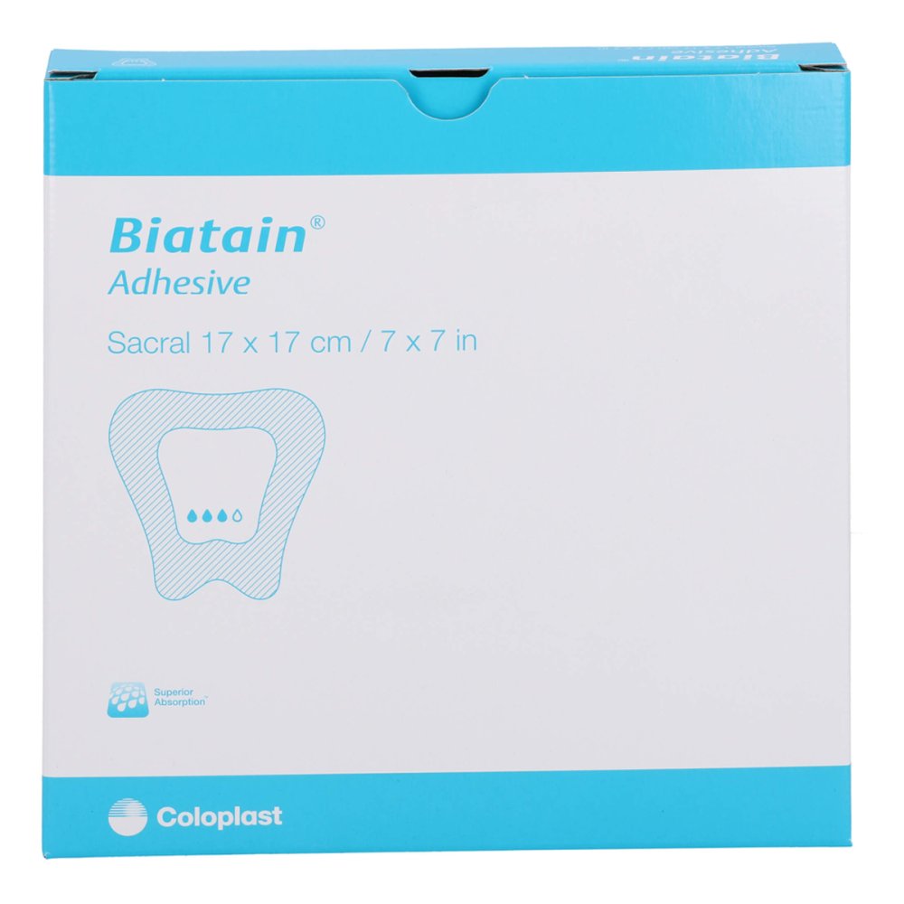 B2B Medical GmbH Biatain Schaumverband Sakrum 17x17 cm 15198338