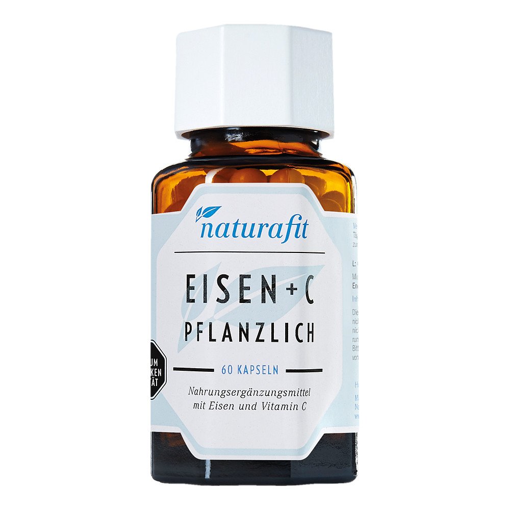 NaturaFit GmbH Naturafit Eisen plus C pflanzlich Kapseln 13704688