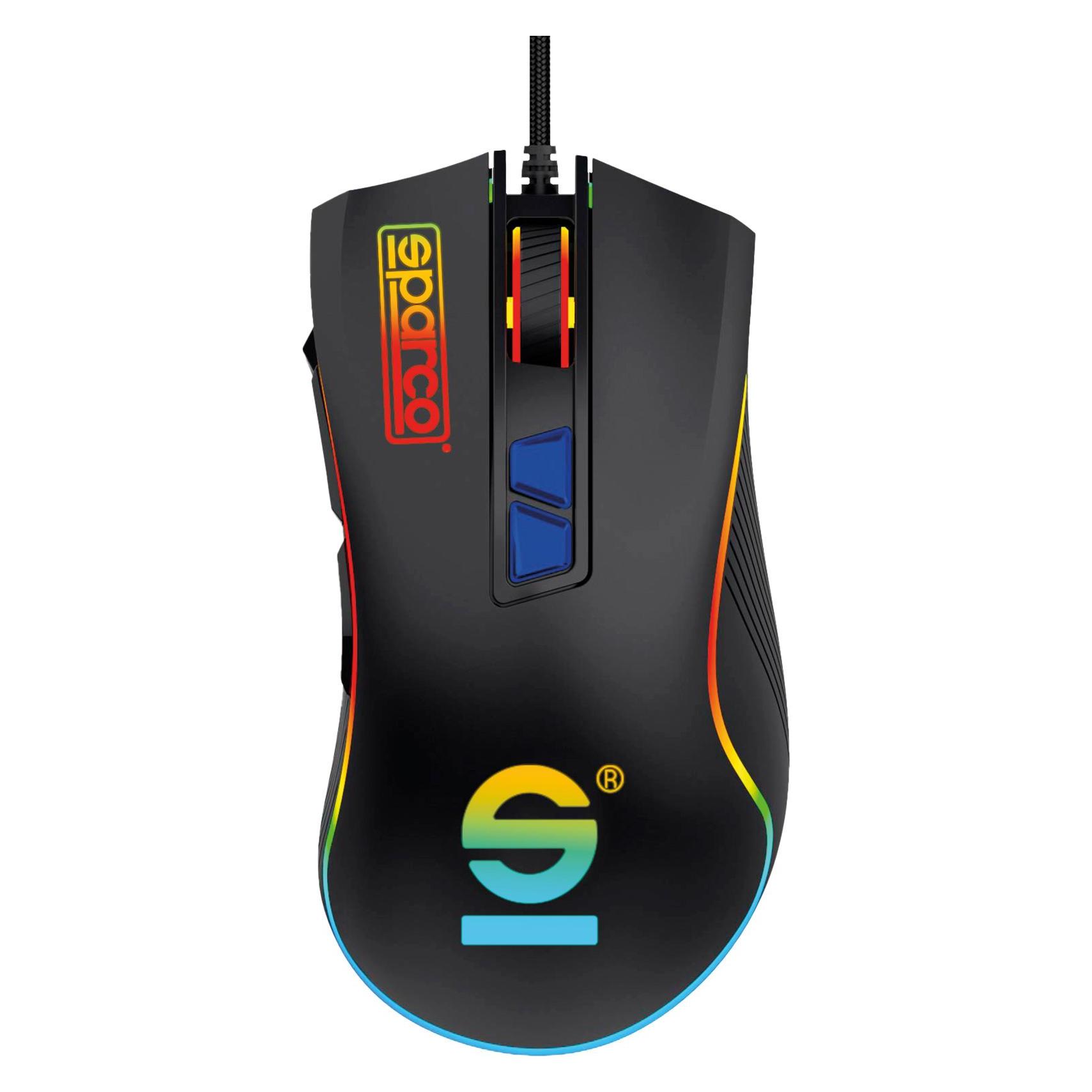 Sparco Wired Mouse Pro Spmousepro (Kabelgebunden) (SPMOUSEPRO)