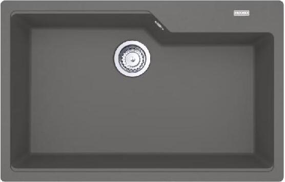Franke Urban - Fragranit Küchenspüle UBG 610-78, 780x500 mm, grauer Stein 114.0700.094