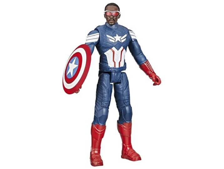 Marvel Studios Captain America Brave New World, Titan Hero Series Captain America-actiefiguur