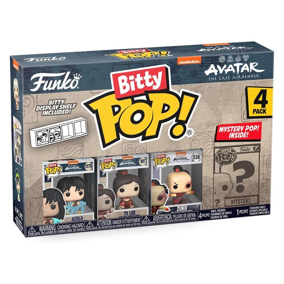 Funko Blister 4 figures Bitty POP Avatar The Last Airbender Iroh (OC73058)