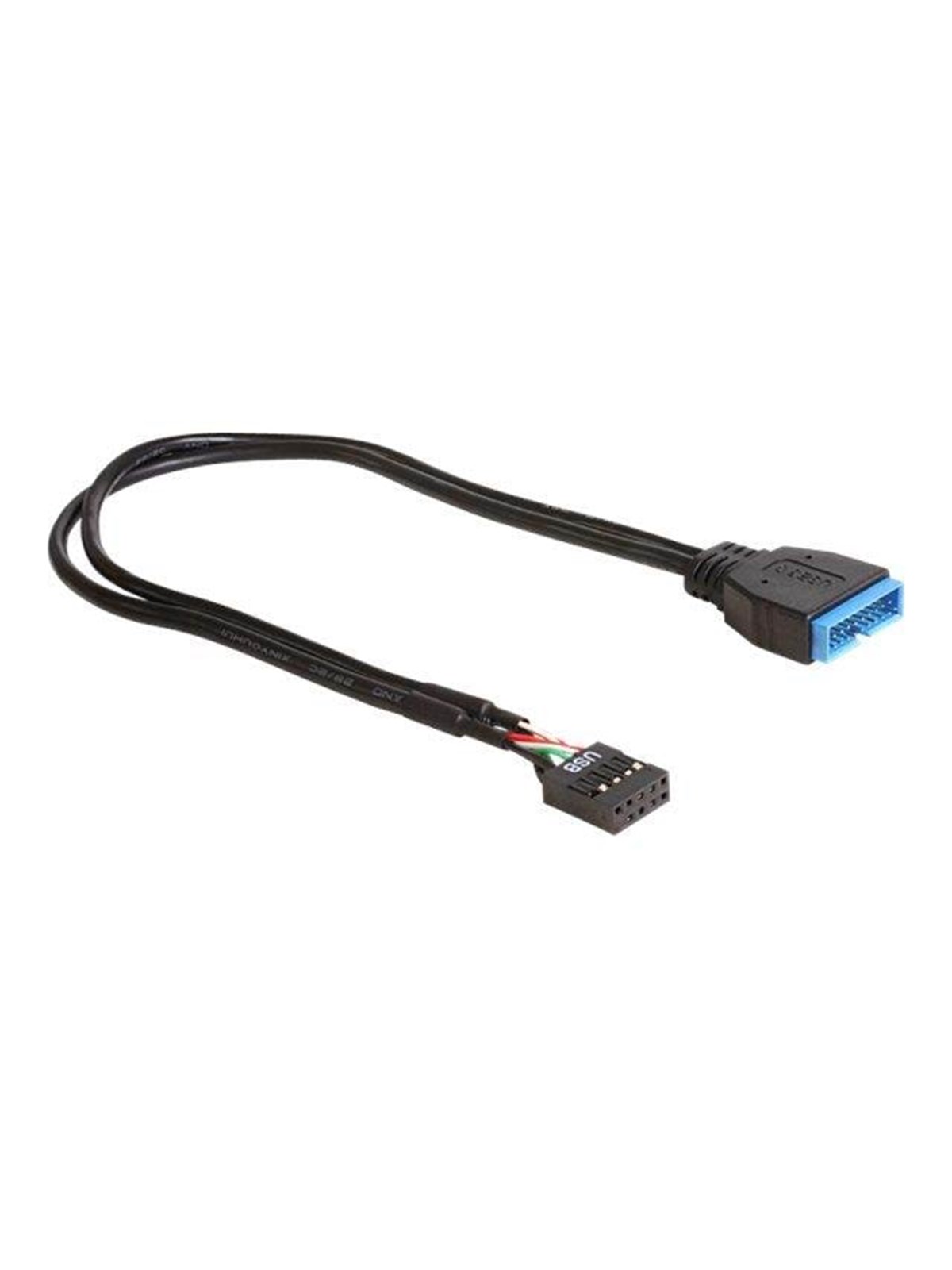 DeLOCK USB internal cable - 9 pin USB header to 19 pin USB 3.0 header - 30 cm