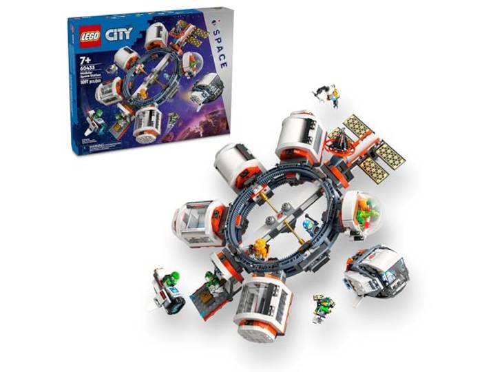 LEGO City 60433 - Weltraum Modulare Raumstation (1097 Teile)