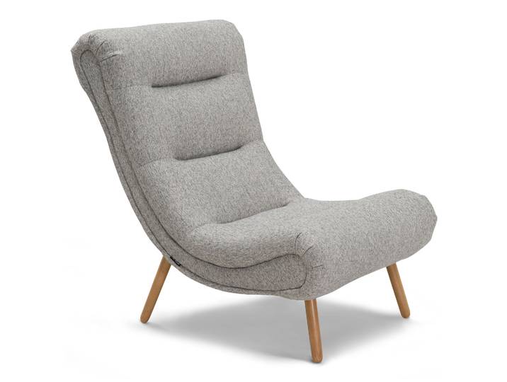Tchibo - Relaxsessel »Sören« - 72x100x93cm - hellgrau -