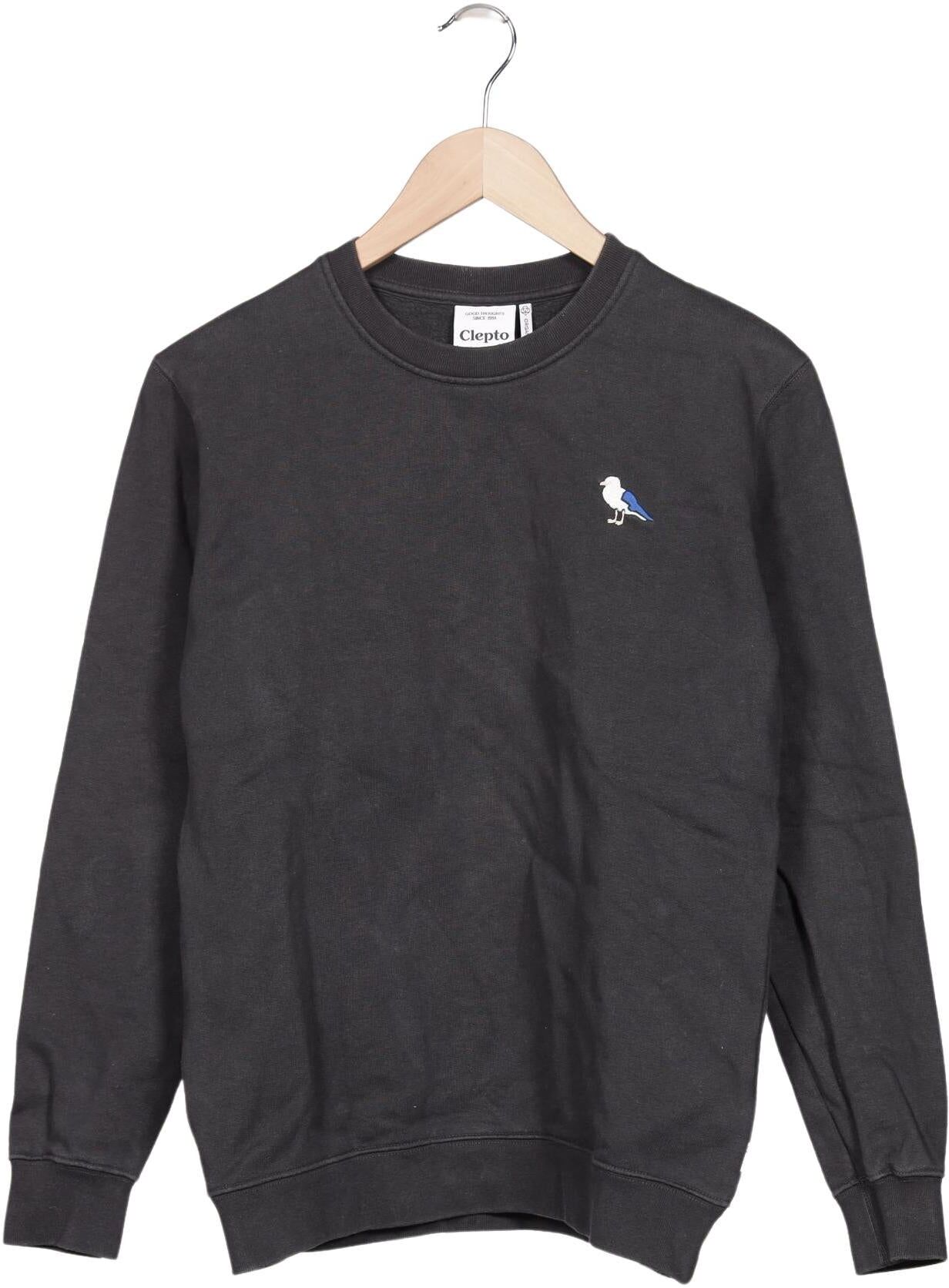 Cleptomanicx Herren Sweater, Grau, Gr. XS, Baumwolle - Second Hand