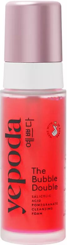 Yepoda - The Bubble Double - Reinigungsschaum mit Granatapfel & Salicylsäure, 120 ml, Fantasie