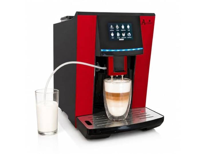 Acopino Vittoria OneTouch Kaffeevollautomat – Cappuccino & Latte auf Knopfdruck, großes 3,5 Touchdisplay, leise & kompakt, einfache Reinigung – Alternative zu Markenmaschinen
