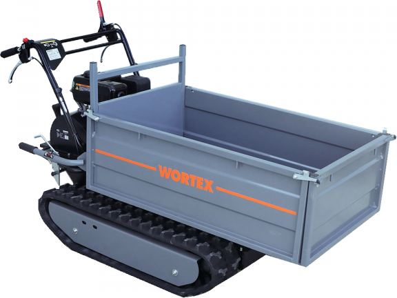 Wortex SFL 500 - Motocarriola cingolata cassone estensibile - Portata 500Kg