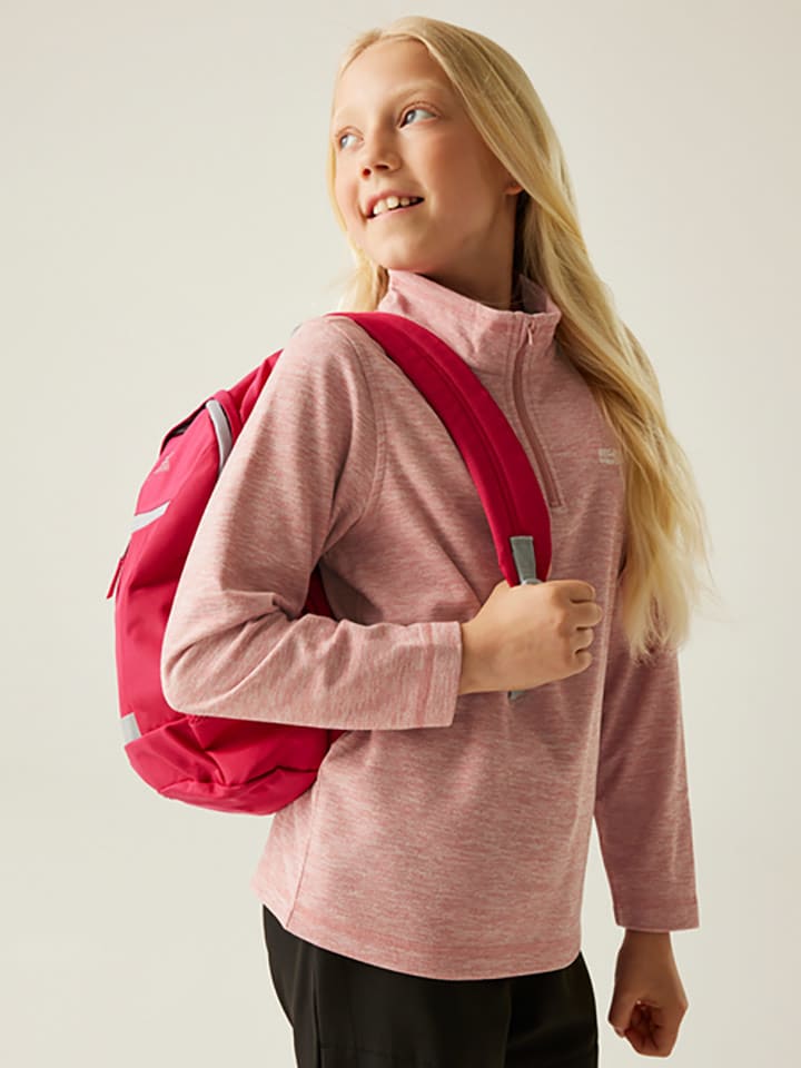 Regatta Fleecepullover "Hot Shot Marl" in Rosa - 116