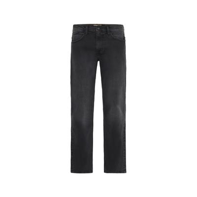 Regular-fit-Jeans BLEND "Regular-fit-Jeans BHRock", Herren, Gr. 32/32, Länge 32, grau (denim dunkelgrau), Obermaterial: 99% Baumwolle CO. 1% Elasthan EL., Jeans