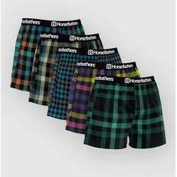 Horsefeathers Clay 5Pack Boxershorts bundle 4 Gr. S