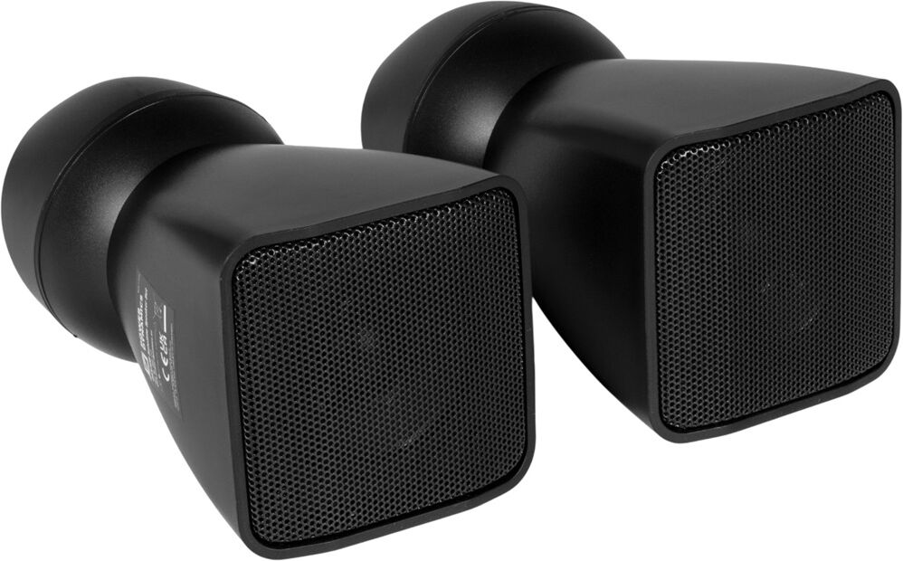 Pack 2x Colunas Passivas 2,5" 10W RMS 100V/8ohm Preto (BSX30B) - POWER DYNAMICS