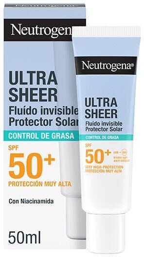 Neutrogena Fluido Solar Control De Grasa SPF50+