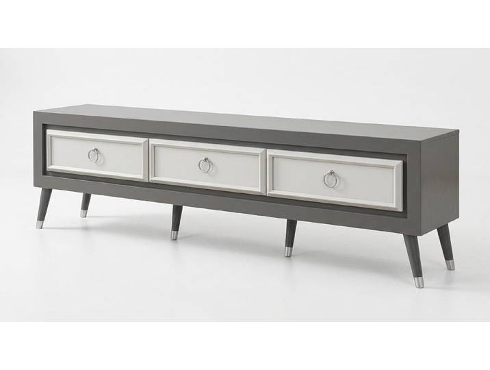 JVmoebel Lowboard Konsole Stil modern grau Wohnzimmer praktisch komfortabel bequem (1 St., 1-tlg)