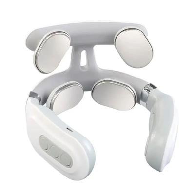 4 Head USB Rechargeable Neck Massager With Voice Guidance And Heating Function For Cervical Relief 4 Head USB Rechargeable Neck Massager With Voice Guidance And Heating Function For Cervical Relief