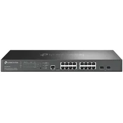TP-Link Omada SG3218XP-M2 16-Port 2,5G und 2-Port 10GE SFP+ L2+ Managed Switch mit 8-Port PoE