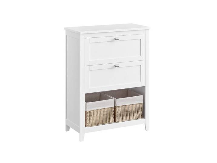 Hansiro Badezimmermöbel Bishkek, Weiß, 60x80x30 cm, Badezimmer, Badmöbel, Midischränke