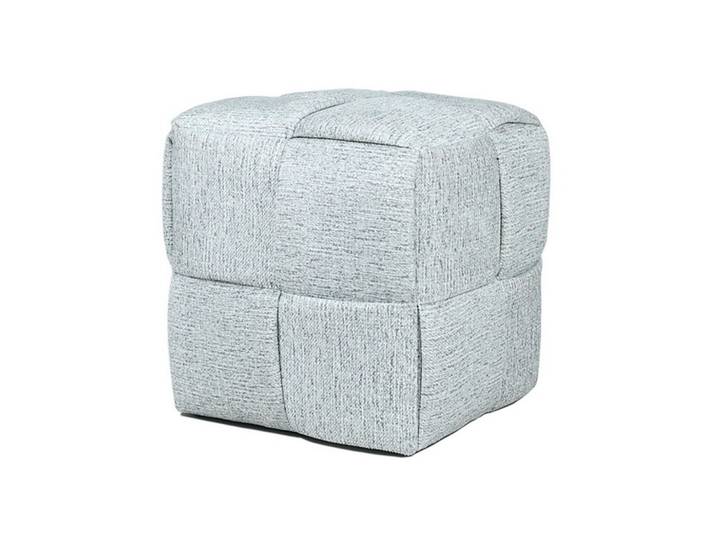 Mondex Pouf Wiki hellgrau 43/43/43 cm Textil, Hellgrau, 43x43x43 cm, Wohnzimmer, Sessel, Hocker & Hockerbänke, Poufs