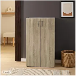 HTI-Living, Kommode + Sideboard, Kommode Sonoma Nina (60 x 30.50 x 115 cm)