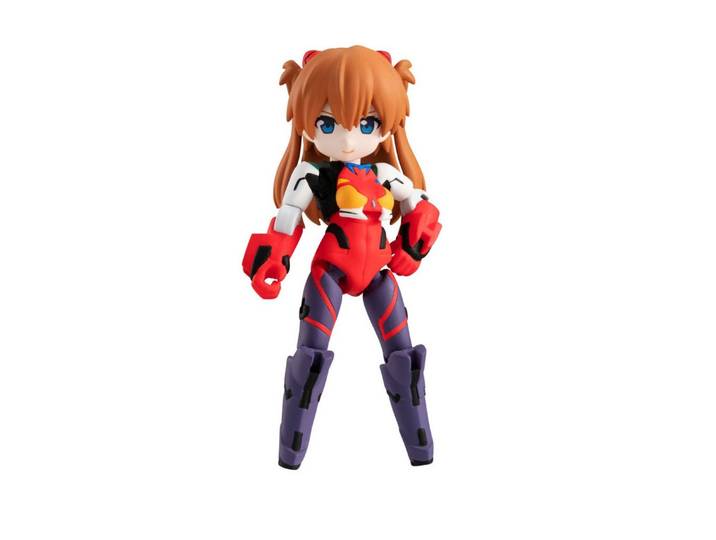 MegaHouse Actionfigur Evangelion Desktop Army Actionfiguren Shikinami Asuka Langley & Evange