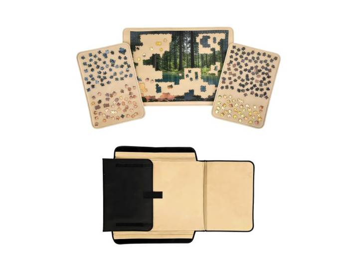 Relaxdays Puzzelkoffer met handvat