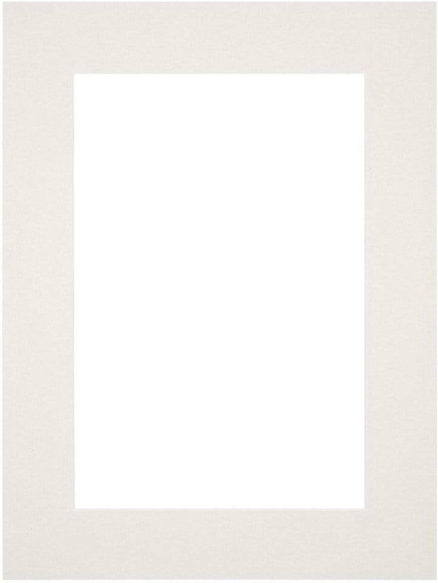 Passe-partout lichtgrijs karton 18x24 cm met 5 cm rand