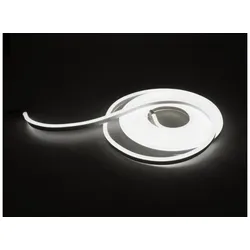 Eurolite, LED Streifen, LED Neon Flex 24V 5m CW Set (Kaltweiss, 500 cm, Outdoor)