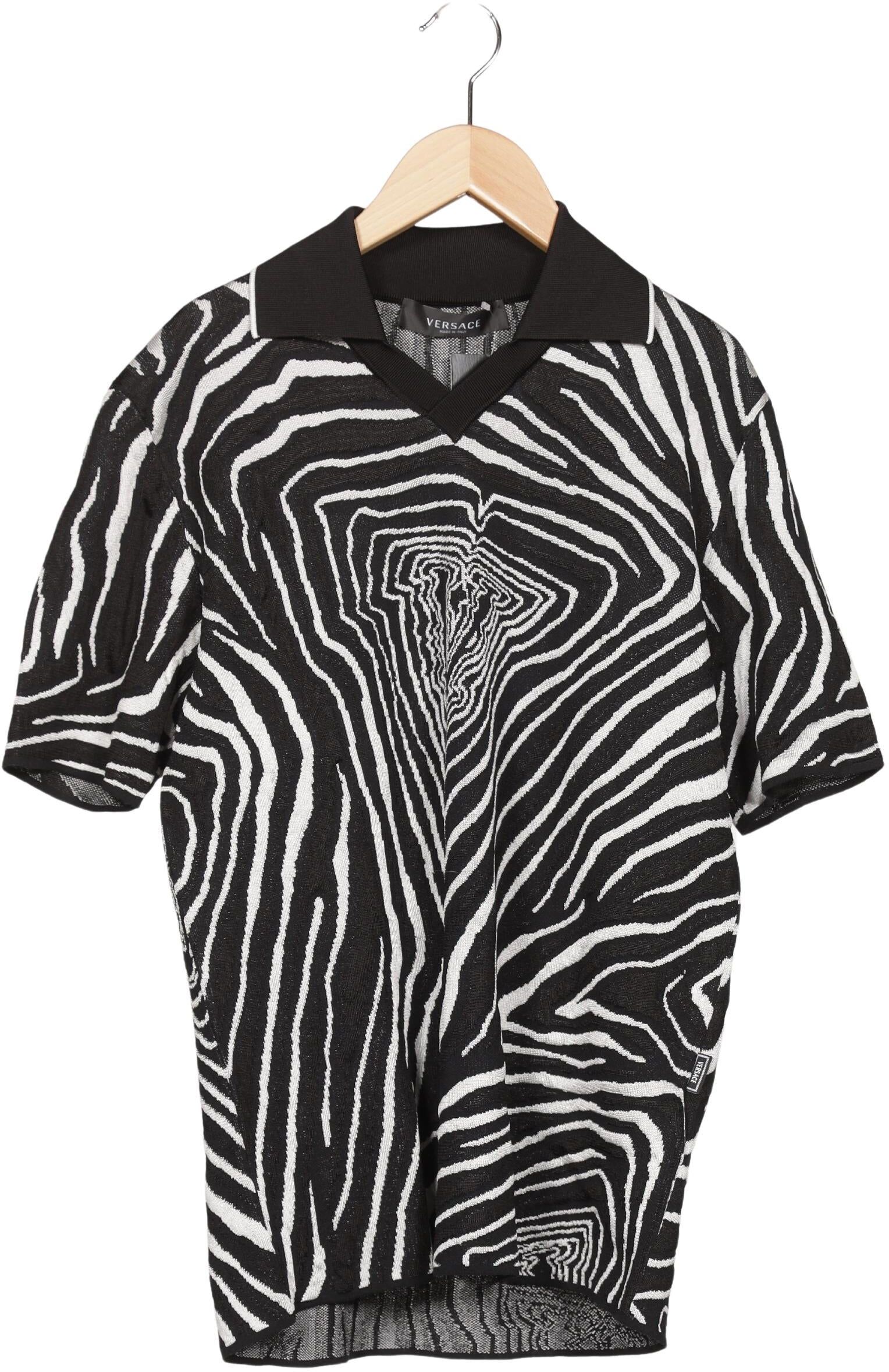 Versace Damen Pullover, Mehrfarbig, Gr. EU 40 (IT 46), Viskose / Synthetik - Second Hand