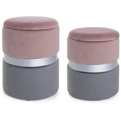 Hocker POLINA 2er Set